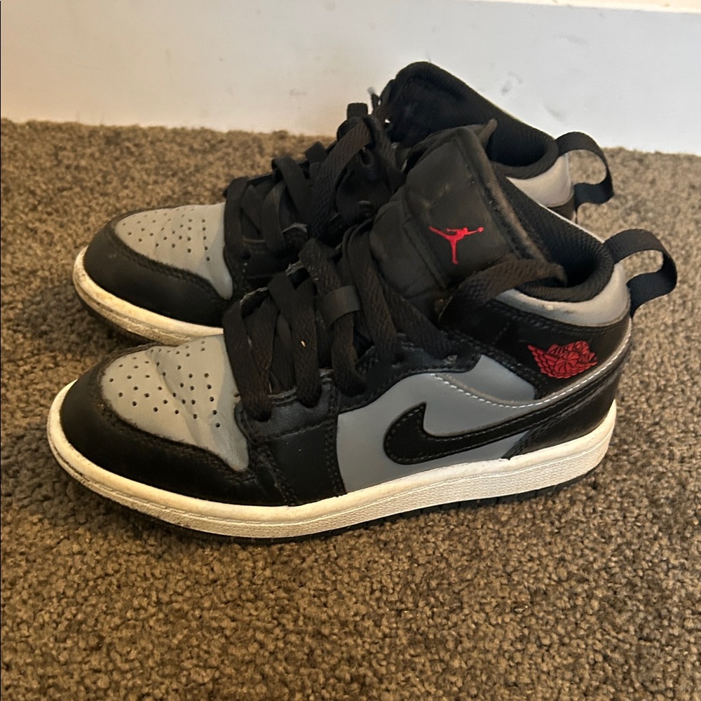 Jordan Kids Sneakers Black and Gray